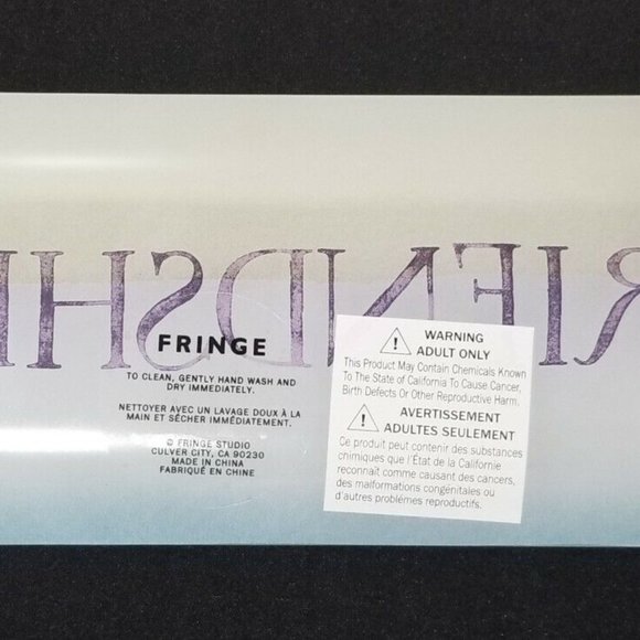 NEW Fringe at Home "Friendship" Glass Tray 8" x 3 1/2" - Picture 2 of 5